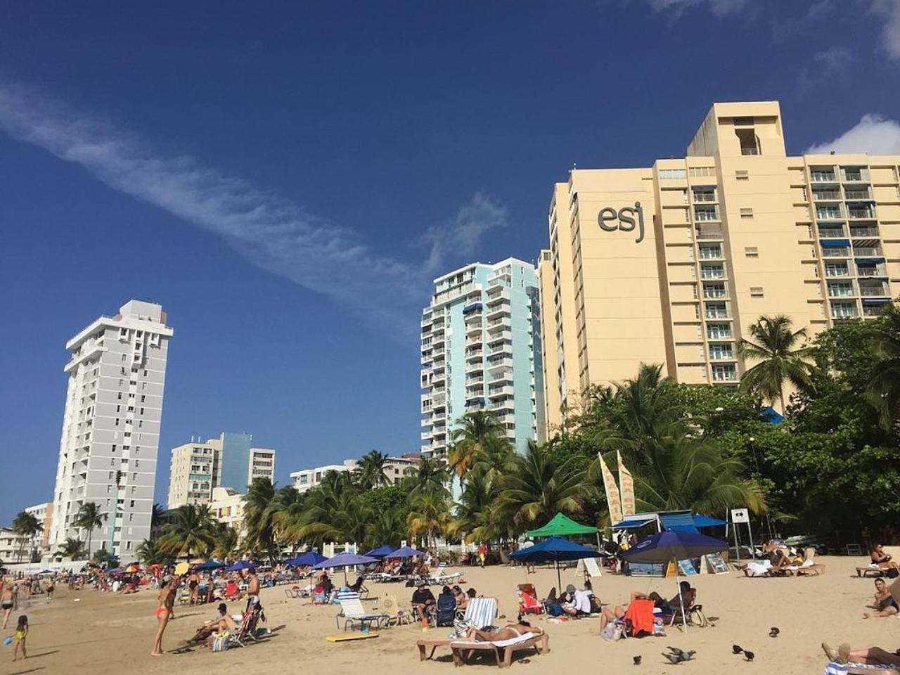 Tropical Studio At The Beach In Isla Verde San Juan Exterior foto